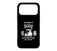 Carcasa para iPhone 17 Pro MAX Diseño de Carrito de Golf The Village of Duval TV FL
