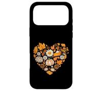 Carcasa para iPhone 17 Pro MAX Diseño de Collage de Acción de Gracias de corazón de otoño