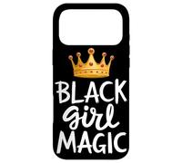 Carcasa para iPhone 17 Pro MAX Diseño de empoderamiento mágico Crown Black Girl