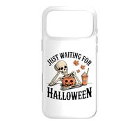 Carcasa para iPhone 17 Pro MAX Diseño de Fiesta de Halloween de Just Waiting for, Regalo para Hombres, Mujeres y niños