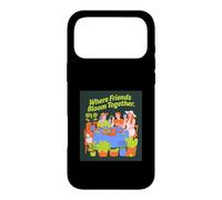 Carcasa para iPhone 17 Pro MAX Diseño de Fiesta de jardín Donde los Amigos florecen Juntos