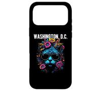 Carcasa para iPhone 17 Pro MAX Diseño de Gato con Gafas de Sol de Washington D.C