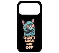 Carcasa para iPhone 17 Pro MAX Diseño de Gato Enojado con Actitud Divertido Gato no me hiss Off