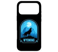 Carcasa para iPhone 17 Pro MAX Diseño de Lobo aullador de Wyoming