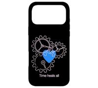 Carcasa para iPhone 17 Pro MAX Diseño de neón Time Heals All Heart & Gear