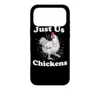Carcasa para iPhone 17 Pro MAX Diseño de Pollos Just Us para fanáticos de la Agricultura
