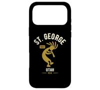 Carcasa para iPhone 17 Pro MAX Diseño de Recuerdo de St George Utah Dancing Kokopelli