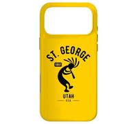 Carcasa para iPhone 17 Pro MAX Diseño de Recuerdo de St George Utah Dancing Kokopelli