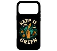 Carcasa para iPhone 17 Pro MAX Diseño del Día de la Tierra Keep It Green