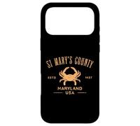 Carcasa para iPhone 17 Pro MAX Diseño Desgastado de Cangrejo del Condado de St. Mary, Maryland, EE. UU.