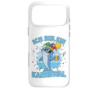 Carcasa para iPhone 17 Pro MAX Diseño Divertido de Carnaval con Texto en alemán Ich Bin Ein Karneg