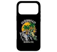 Carcasa para iPhone 17 Pro MAX Diseño Divertido de cocodrilo de manatí de Hollywood Florida USA