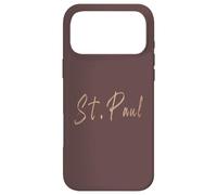 Carcasa para iPhone 17 Pro MAX Diseño Elegante Vintage de San Pablo Minnesota