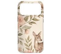 Carcasa para iPhone 17 Pro MAX Diseño Floral de Ciervos del Bosque de Mariposas