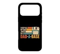 Carcasa para iPhone 17 Pro MAX Diseño I Keep All My Dad Jokes In A Dad-A-Base