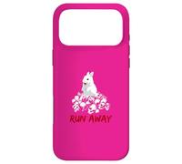 Carcasa para iPhone 17 Pro MAX Diseño Unisex Divertido de Conejo Run Away