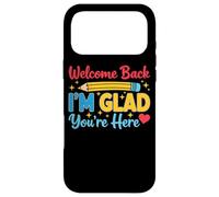 Carcasa para iPhone 17 Pro MAX Diseño Welcome Back I'm Glad You'Re Here