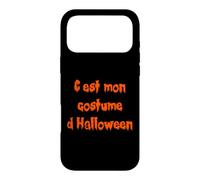 Carcasa para iPhone 17 Pro MAX Disfraz de Cest Mon d Halloween francés Humor de Halloween