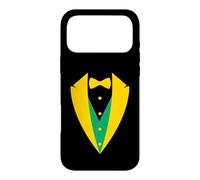 Carcasa para iPhone 17 Pro MAX Disfraz de Esmoquin, Divertido Vestido con Botones de Pajarita