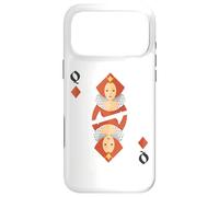 Carcasa para iPhone 17 Pro MAX Disfraz de Grupo de Halloween de Queen of Diamonds