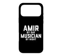 Carcasa para iPhone 17 Pro MAX Disfraz de músico Amir de Halloween Gen Z Millennial Amir Song