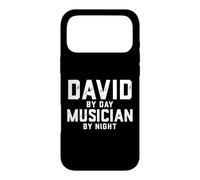 Carcasa para iPhone 17 Pro MAX Disfraz de músico de David para Halloween Gen Z Millennial Dave