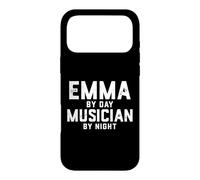 Carcasa para iPhone 17 Pro MAX Disfraz de músico de Emma Gen Z Música Millennial Emma Meme Song