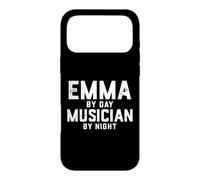 Carcasa para iPhone 17 Pro MAX Disfraz de músico de Halloween de Emma Gen Z Millennial Music Emma