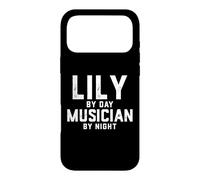 Carcasa para iPhone 17 Pro MAX Disfraz de músico de Lily Gen Z Millennial Music Lily Girl Song