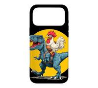 Carcasa para iPhone 17 Pro MAX Disfraz de Pollo Best Friends para Amantes de los Dinosaurios