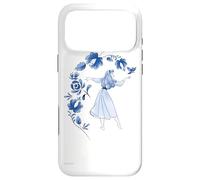 Carcasa para iPhone 17 Pro Max Disney Bella Durmiente Princesa Aurora Azul Floral