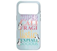 Carcasa para iPhone 17 Pro Max Disney Mary Poppins Supercalifragilistic expialidocious