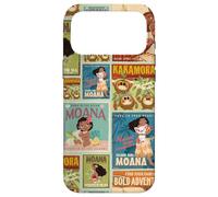 Carcasa para iPhone 17 Pro Max Disney Moana and Kakamora Retro Vintage Style Art Collage