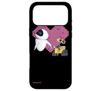 Carcasa para iPhone 17 Pro MAX Disney Pixar Wall-E y Eve Heart