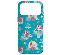 Carcasa para iPhone 17 Pro Max Disney Princess Ariel Flounder y Sebastian bajo el mar