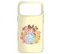 Carcasa para iPhone 17 Pro Max Disney Princess Pastel Princesses Spring Flower Friends