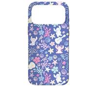 Carcasa para iPhone 17 Pro Max Disney Stitch & Angel Fluffy Summer Ocean Vibes Pattern
