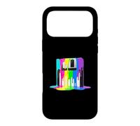 Carcasa para iPhone 17 Pro MAX Disquete Retro de Pintura goteando