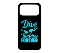 Carcasa para iPhone 17 Pro MAX Dive Buddies Forever Funny Scuba Dives Diver Diving