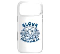 Carcasa para iPhone 17 Pro MAX Divertida Aloha Hawaii Tiki Máscara Ganso Pun Hawaii Lover