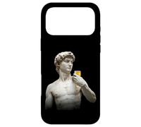 Carcasa para iPhone 17 Pro MAX Divertida Cerveza David Miguel Ángel Beber Bar Fiesta Humor Regalo