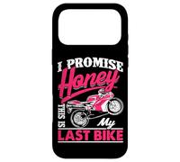 Carcasa para iPhone 17 Pro MAX Divertida Cita de Motocicleta I Promise Honey This Is My Last Bike