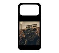 Carcasa para iPhone 17 Pro MAX Divertida Mascota de Panther Student para Selfies Vintage para el Día del Juego