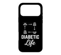 Carcasa para iPhone 17 Pro MAX Divertida Tabla de Estilo de Vida de Diabetic Life para diabéticos Fun Wear