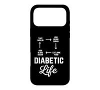 Carcasa para iPhone 17 Pro MAX Divertida Tabla de Estilo de Vida de Diabetic Life para diabéticos Fun Wear