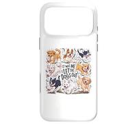 Carcasa para iPhone 17 Pro MAX Divertido Amante de los Perros Presente It Was Me I Let The Dogs out Joke