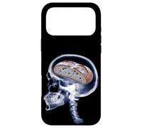 Carcasa para iPhone 17 Pro MAX Divertido Amante del Pan De Masa Madre Xray Cerebro Hornear Meme