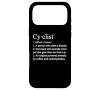 Carcasa para iPhone 17 Pro MAX Divertido Diccionario Definición Ciclista Día Mundial de la Bicicleta Humor