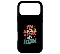 Carcasa para iPhone 17 Pro MAX Divertido Dicho Que Soy más Agradable después de mi Carrera sarcástico