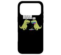 Carcasa para iPhone 17 Pro MAX Divertido Did You Eat The Last Unicorn Dinosaurio